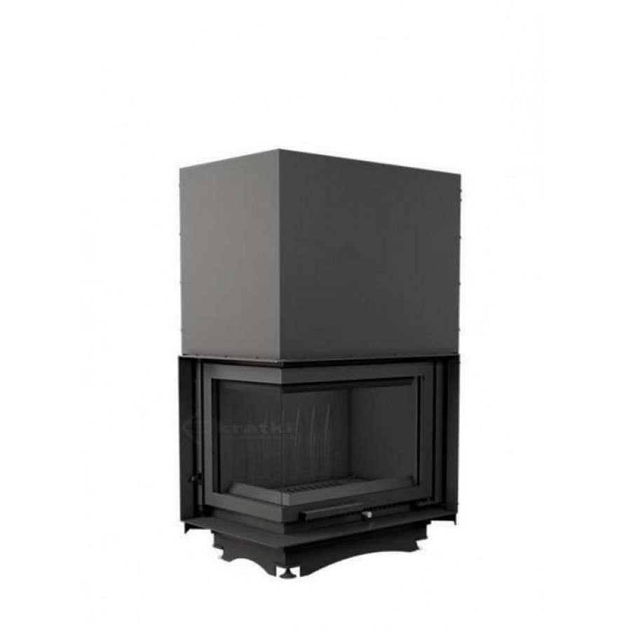 Каминная топка Kratki Maja/L/BS/G (угловое стекло слева, гильотина) Амазонка бай фото в Барановичах