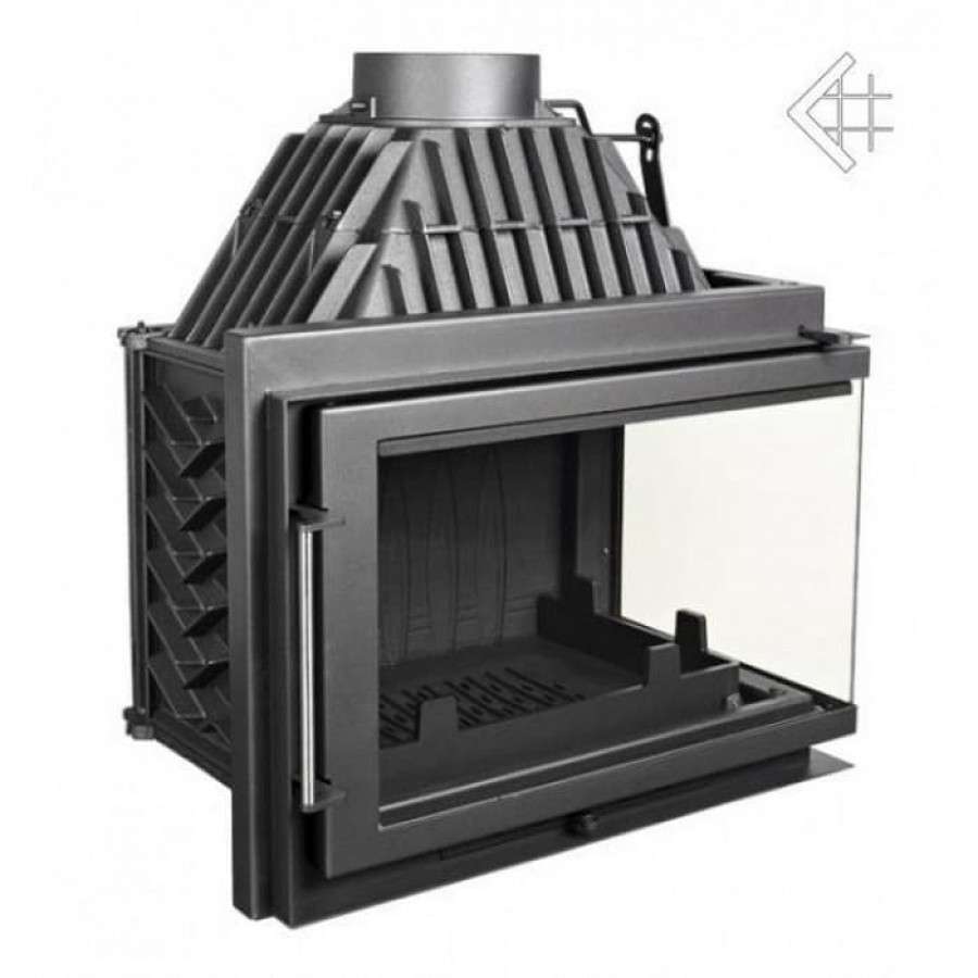 Каминная топка Kratki Zuzia/P/BS (угловое стекло справа) купить в Барановичах