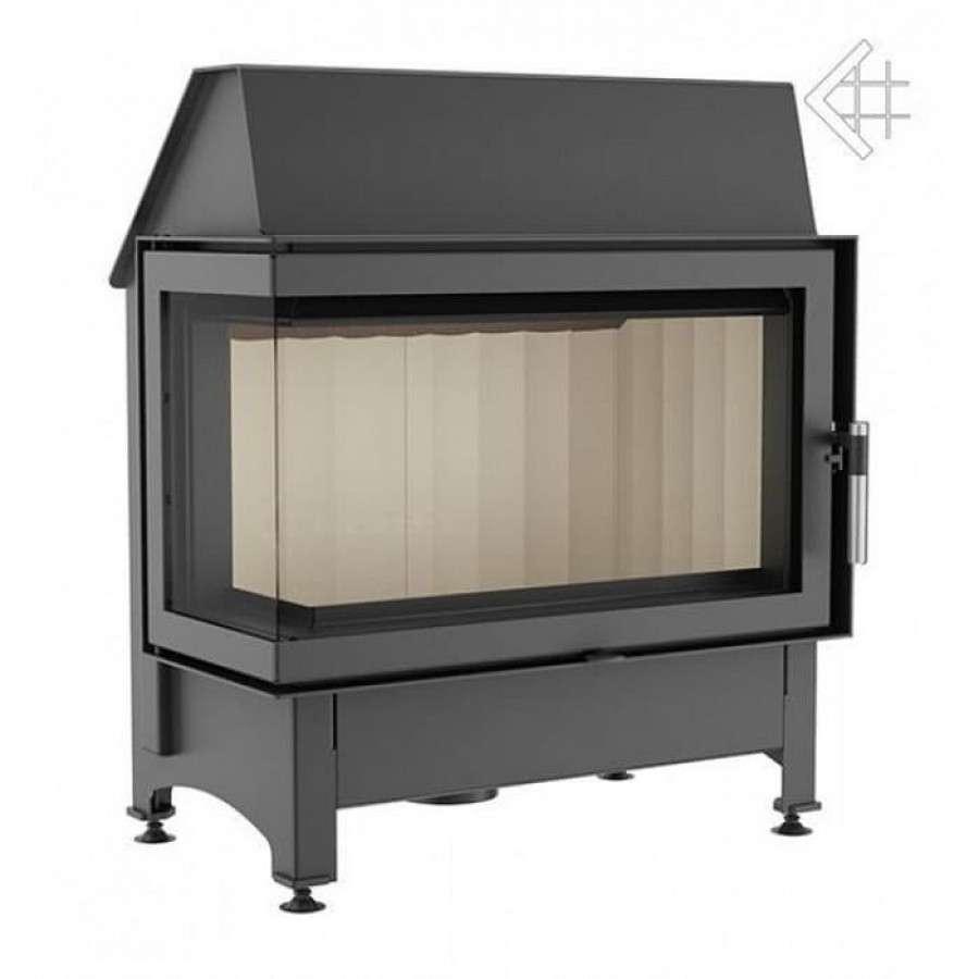 Каминная топка Kratki Zibi/L/BS (угловое стекло слева) купить в Барановичах