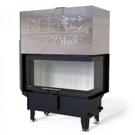 Каминная топка DEFRO HOME RIVA ME BL G SHORT угловая с водяным контуром и подъемом стекла вверх в Барановичах