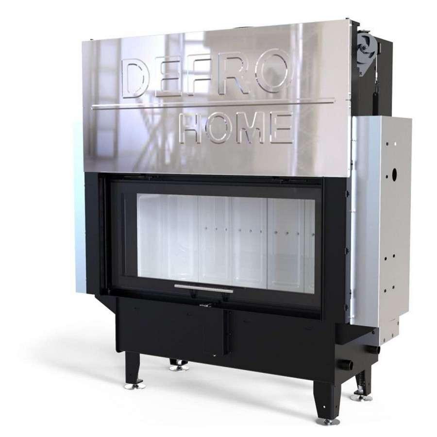 Каминная топка Defro Home RIVA LA G SHORT с водяным контуром и подъемом стекла вверх Амазонка бай фото в Барановичах