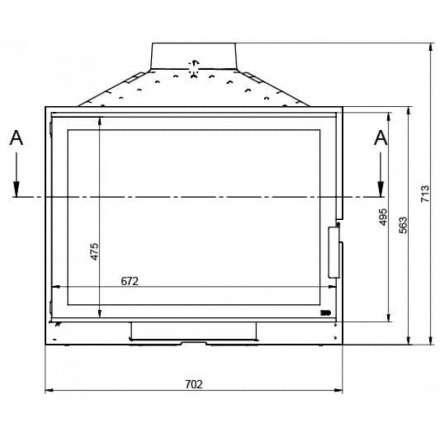 Каминная топка KFD ECO iMAX 14 в Барановичах