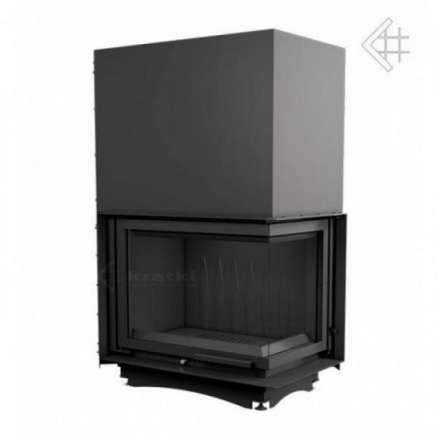 Каминная топка Kratki Amelia/P/BS/G (угловое стекло справа, гильотина) в Барановичах