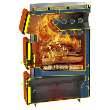 Твердотопливный котел Теплодар Куппер ПРО-22 (2.0) Амазонка бай фото в Барановичах