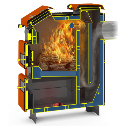 Твердотопливный котел Теплодар Куппер Эксперт-15 (2.0) Амазонка бай фото в Барановичах