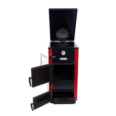 Котел твердотопливный стальной Сибирь-GEFEST КВО 40 ТЭ Амазонка бай фото в Барановичах