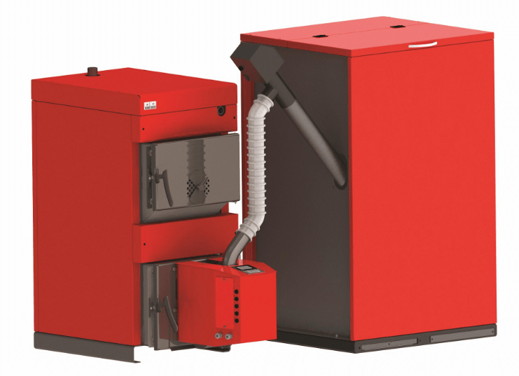 Твердотопливный котел BURNiT WBS-N 30 с пеллетной горелкой купить в Барановичах