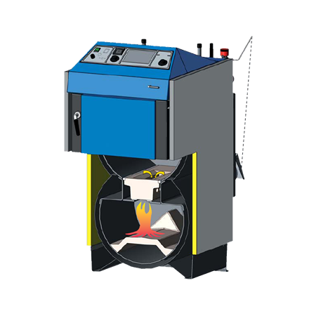 Твердотопливный котёл Atmos DC22S в Барановичах