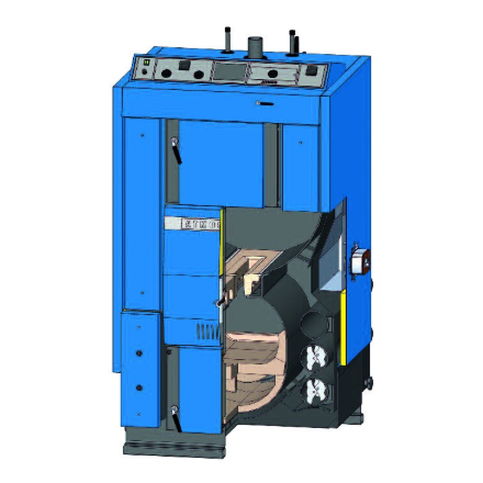 Твердотопливный котёл Atmos DC150 в Барановичах