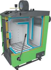 Твердотопливный котел SAS MI 42 в Барановичах