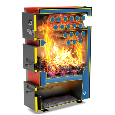 Твердотопливный котел Теплодар Куппер ПРО-36 (2018) Амазонка бай фото в Барановичах