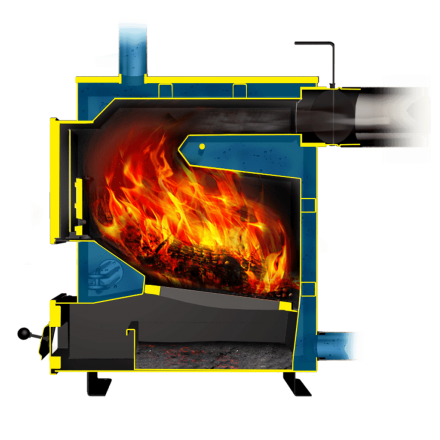 Твердотопливный котел Теплодар Куппер Практик 20 в Барановичах