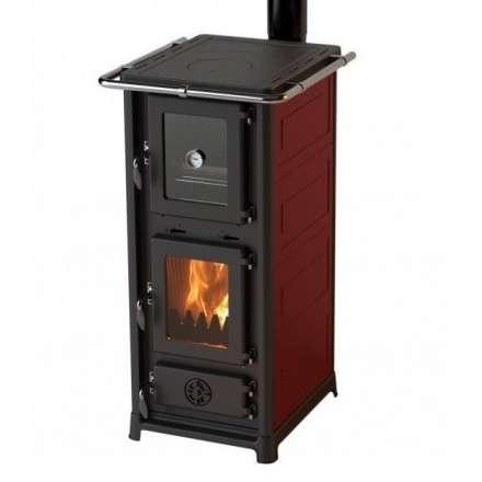 Печь-камин MBS Olympia Plus бордовая Амазонка бай фото в Барановичах