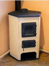 Купить Печь-камин MBS Corner кремовый сталь в Барановичах Амазонка бай фото в Барановичах