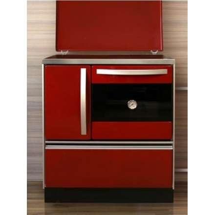 Плита на дровах MBS Royal 720 Plus P (с крышкой) красная в Барановичах