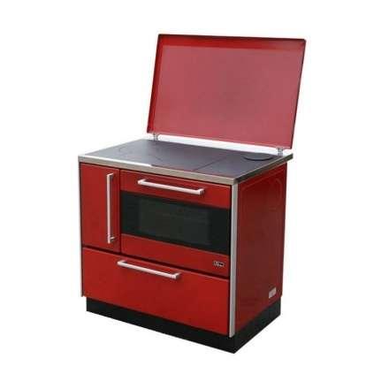 Плита на дровах MBS Royal 720 Plus P (с крышкой) красная Амазонка бай фото в Барановичах