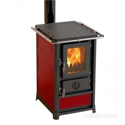 Печь-камин MBS Olymp Plus красная фото в Барановичах
