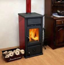 Купить Печь-камин MBS Vesta Plus красная в Барановичах в Барановичах