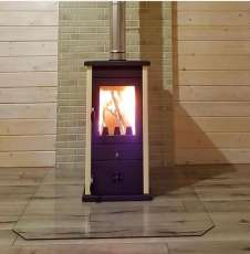 Печь-камин MBS Vesta Eco кремовая в Барановичах