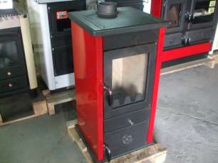 Купить Печь-камин MBS Vesta Eco бордовая в Барановичах в Барановичах