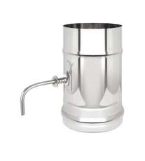 Шибер нерж. поворотный (AISI 430/0,8мм) Шибер нерж. поворотный (AISI 430/0,8мм) в Барановичах