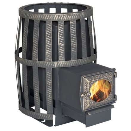 Печь Корвет 15 сетчатый кожух ДТ3-стекло купить в Барановичах