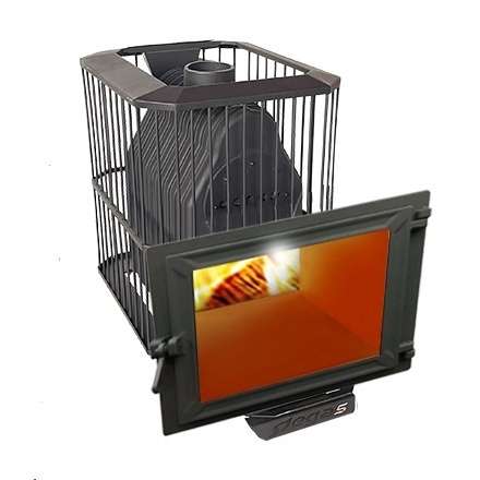 Печь Пегас 16 NEXT панорама сетка фото в Барановичах