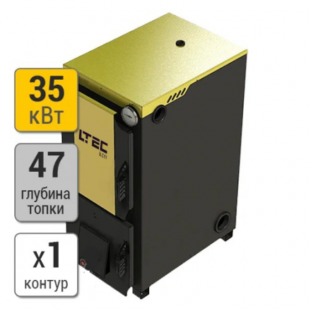 Твердотопливный котел LTEC Eco 35 в Барановичах
